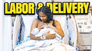 Kinigra Deon’s & Reggie’s  Labor & Delivery Pt. 1 *Very Emotional | Krown Family 