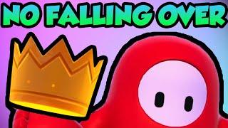 I Won Without FALLING in Fall Guys - Challenge