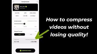 How to compress videos on iPhone / iPad