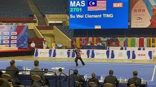 Clement Ting (MAS) - 3rd, Changquan (9.800) - 2023 World Wushu Championships