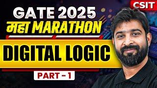 Maha Marathon - Mastering Digital Logic Part 1 || With Chandan Sir || GATE 2025