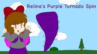 Relina’s Giant Purple Tornado Spin Animation