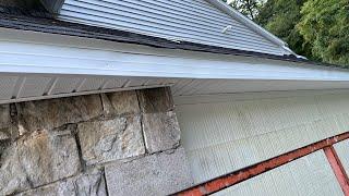 Tough install of Jchannel and soffit