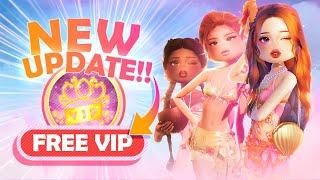 GET FREE VIP! 40+ New ITEMS In DRESS To IMPRESS SUMMER UPDATE!  Roblox