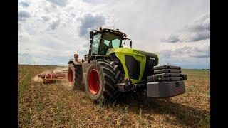 Farma Majcichov | Claas Xerion 5000 | Väderstad TopDown 600