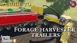 Farming Simulator 19 Tutorial FS19 - A Guide to Forage Harvester Trailers