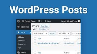 Postingan WordPress: Cara Membuat dan Mengelolanya