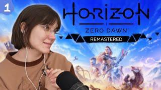 It's so PRETTY!!️Horizon Zero Dawn [Remastered] - First Playthrough - part 1