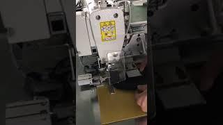 automatic cap visor sewing machine