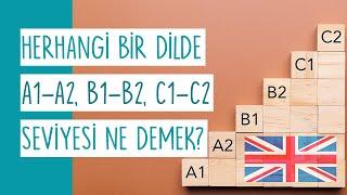 Herhangi Bir Dilde A1-A2, B1-B2, C1-C2 Seviyesi Ne Demek?