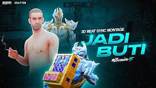 Nucleya - Jadi Buti Fastest 3D Beat Sync BGMI Montage | Millionaire x Siddha