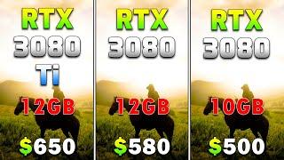 RTX 3080 Ti 12GB vs RTX 3080 12GB vs RTX 3080 10GB | Revisit in 2024 | Are They Really Good in 2024?