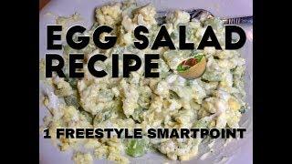 One Point Egg Salad Recipe - Weight Watchers Freestyle 2018