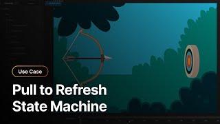 Make an interactive pull-to-refresh with Rive’s State Machine