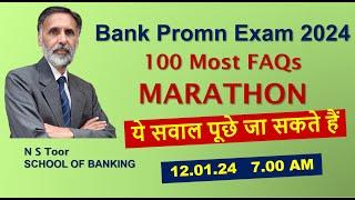 Bank Promotion Exam - 100 Most FAQs