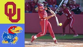 Kansas vs Oklahoma| FULL GAME  | Mar 02,2025 College Softball Today