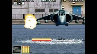 Locked'n Loaded (Arcade) Combat Jet Boss Battle