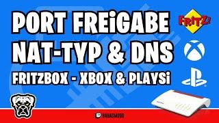 FritzBox | DNS Boost, Port Sharing & NAT Type Open | Xbox & PlayStation PS4, PS5 | Better PING!