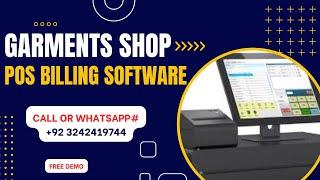 Point of Sale Software for Garments Shops| POS| Garments Shops|Clothing Brands| Inventory Management