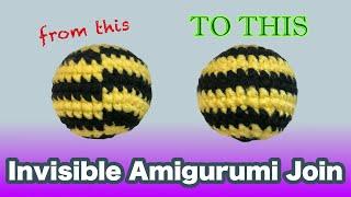 Invisible Amigurumi Join