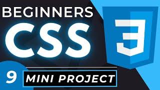 CSS Mini-Project for Beginners