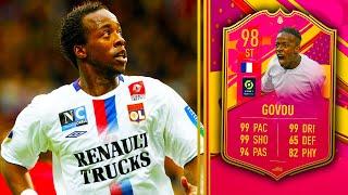 98 Futties Heroes Govou Player Review  Fifa 23 Ultimate Team