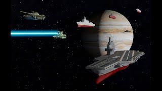 003 aircraft carrier and Type 59 tank participate in Star Wars