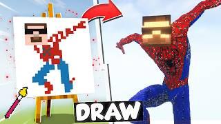 NOOB vs PRO: DRAWING BUILD COMPETITION WITH @ProBoiz95  [Episode 18]