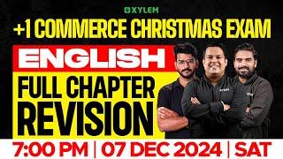 Plus One Commerce Christmas Exam - English | Full Chapter Revision | Xylem Plus One Commerce