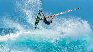 Big Wave Windsurfing at Hookipa Beach Maui, Hawaii