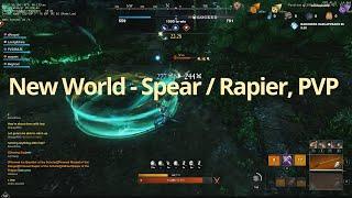 New World Spear / Rapier PVP Montage 1