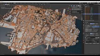 Blender GIS или создаем ландшафт и город с помощью карт Google