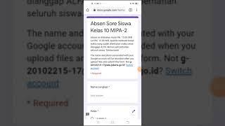 Cara kirim share lok ke dalam google form