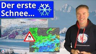 Die ersten Schnee- und Glättegeschichten - Nächste Woche wird dann alles anders!