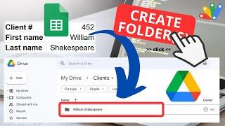 From Google Sheets to Google Drive: how to automate folder creation with Apps Script