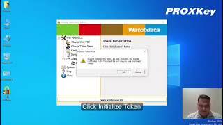 How to Initialize New WD Series Proxkey USB Token in case of Token / PIN / Password is locked.