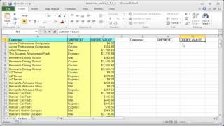 Excel: Creating a criteria range for excel advanced filters