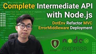 Refactor and Deployment CRUD API with Node.js, Express and MongoDB for Beginner - MVC in Node.js