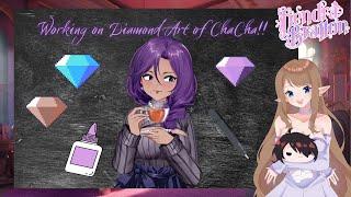 [Handcam Diamond Art]  Diamond Art of @ChaChaYourVmom Next!| Kendra Bratton Fairy VTuber  #vtubers