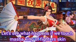 The MLBB New KOF 97 Event Skins | Masha as Mai Shiranui Animation | Mobile Legends