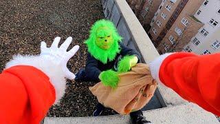 Parkour Santa VS The Grinch | Parkour POV Chase 2020