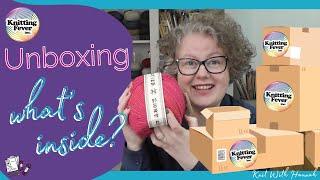 Knitting Fever Unboxing  - what's inside?