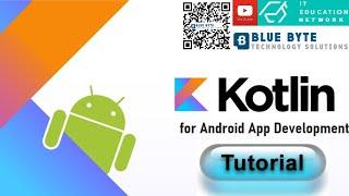 Kotlin android tutorial - 02 - Build Your First Android App