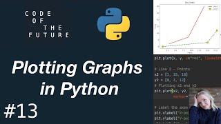 Python Tutorial for Beginners #13 - Plotting Graphs in Python (matplotlib)