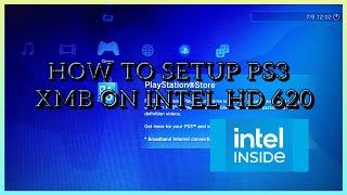 How to Setup PS3 XMB on intel UHD Graphics 620 | RPCS3