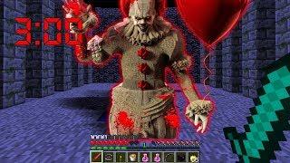 NUNCA INVOQUES A EL PAYASO IT A LAS 3 AM EN MINECRAFT