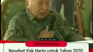 Pesan Pak SOEHARTO untuk Tahun 2020