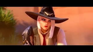 Ashe and Bob  after that ....  Reunion Cinematic ! ( Overwatch )