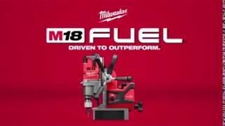 Milwaukee M18 Magnetic Drill  With 2 Batteries 18 Volt Model# 2787-22HD