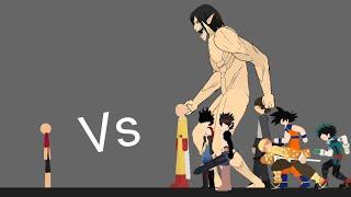 Stickman vs anime part1